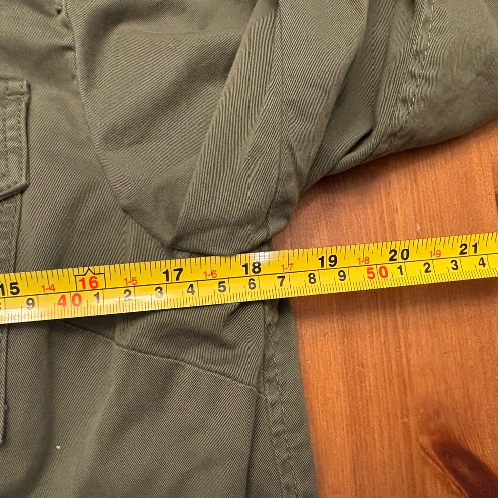 Banana Republic Utility Field Military Jacket Women’s Size S Olive Green - Picture 4 of 10